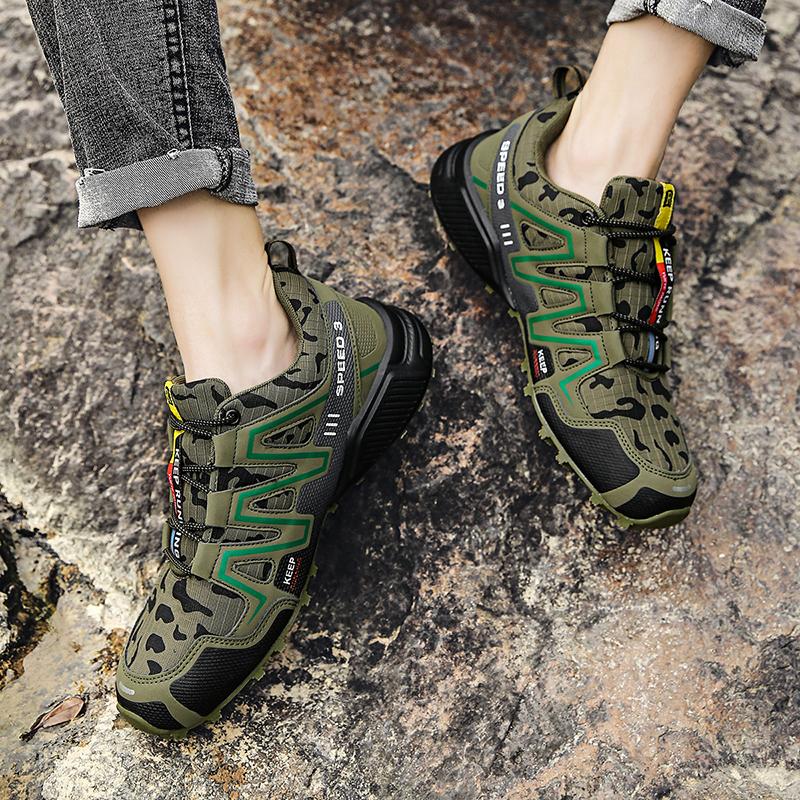 Hiking Shoes Breathable Low-Top Sneakers Outdoor Casual Travel Sneakers