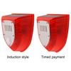 Solar Alarm Light IP65 Waterproof Motion Sensor Alarm Lamp Outdoor Garden Dog Barking Animal Driver Security Lamp For Farm Yard