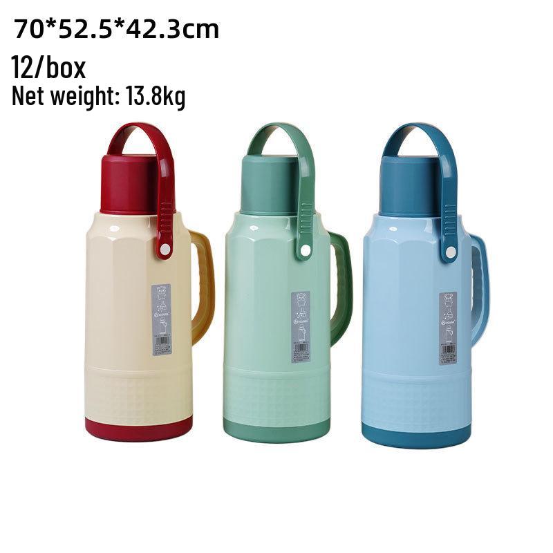 Large Capacity Insulated Thermos Flask - Classic Design for Home, Office & Dorm Use