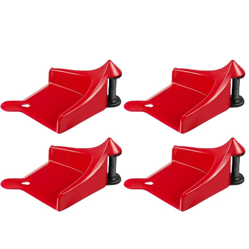 1/4Pcs Car Wash Hose Slide Guide Tire Wedge Anti-Pinch Tube Protector Wheel Cleaning Detailing Tool Accessories