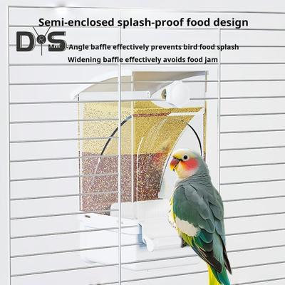 Vogelfutterstation Transparentes Design Große Kapazität Wetterbeständig Staubdicht Einfach zu installierende Kolibri-Futterstation