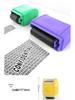 Privacy Protection Stamp Roller - Address Masking & Coding Pen for Confidential Info