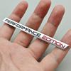3D Aluminum Logo Performance Edition Motorcycle Badge Car Body Sticker Emblem Accessories