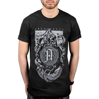 Architects Reaper Rock Album Music Daybreaker Band Mens Black T-Shirt Graphic Unisex Tee Shirt