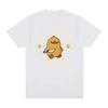 Choose Violence T Shirt Funny Duck Humor Slogan Short Sleeve T-shirts Men Women 100_ Cotton Loose Oversized T-shirt Streetwear