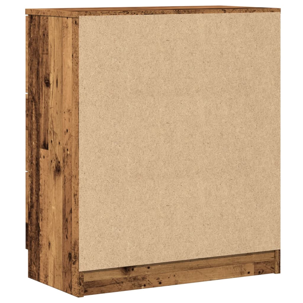 Vidaxl Cabinet, Old Wood, 60X30X70 Cm, Wood-Based Material