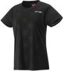 Yonex Short Sleeve Dry Black Women's T-Shirt, (007)