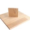 Pegboard Organizer Flat Wooden Positioning Board for DIY Crafters, Craft Workspace 11*11cm