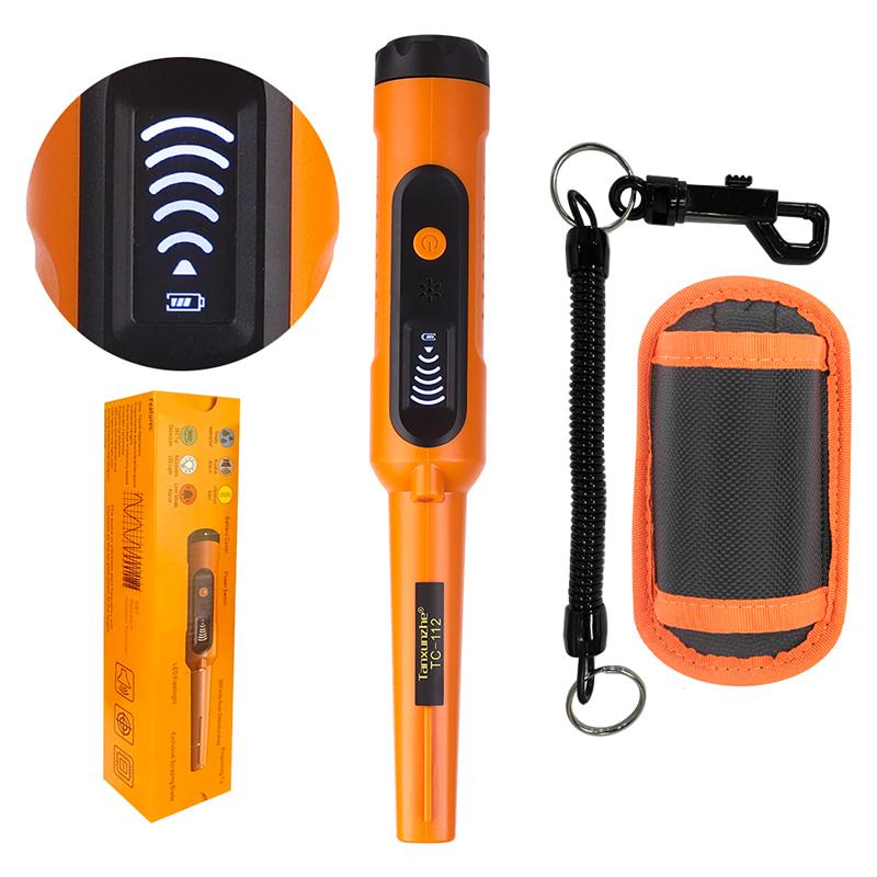 TC-112 Metal Detector, Diving Handheld Detection Rod, Stable Underwater Search for Jewelry, ID68 Waterproof System