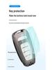 Hongqi H5/H9 Key Cover: EHS9 Metal Car Key Shell with Buckle for Men.