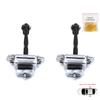 BDP1350-1 2 Pieces Rear Door Hinge Brake Stop Check Strap Limiter for Toyota Corolla MK11 Auris MK2 E18 E180 2012-2018 6863002250