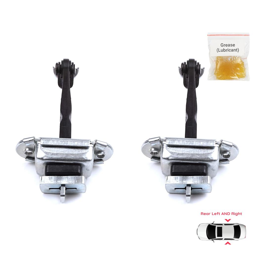 BDP1350-1 2 Pieces Rear Door Hinge Brake Stop Check Strap Limiter for Toyota Corolla MK11 Auris MK2 E18 E180 2012-2018 6863002250