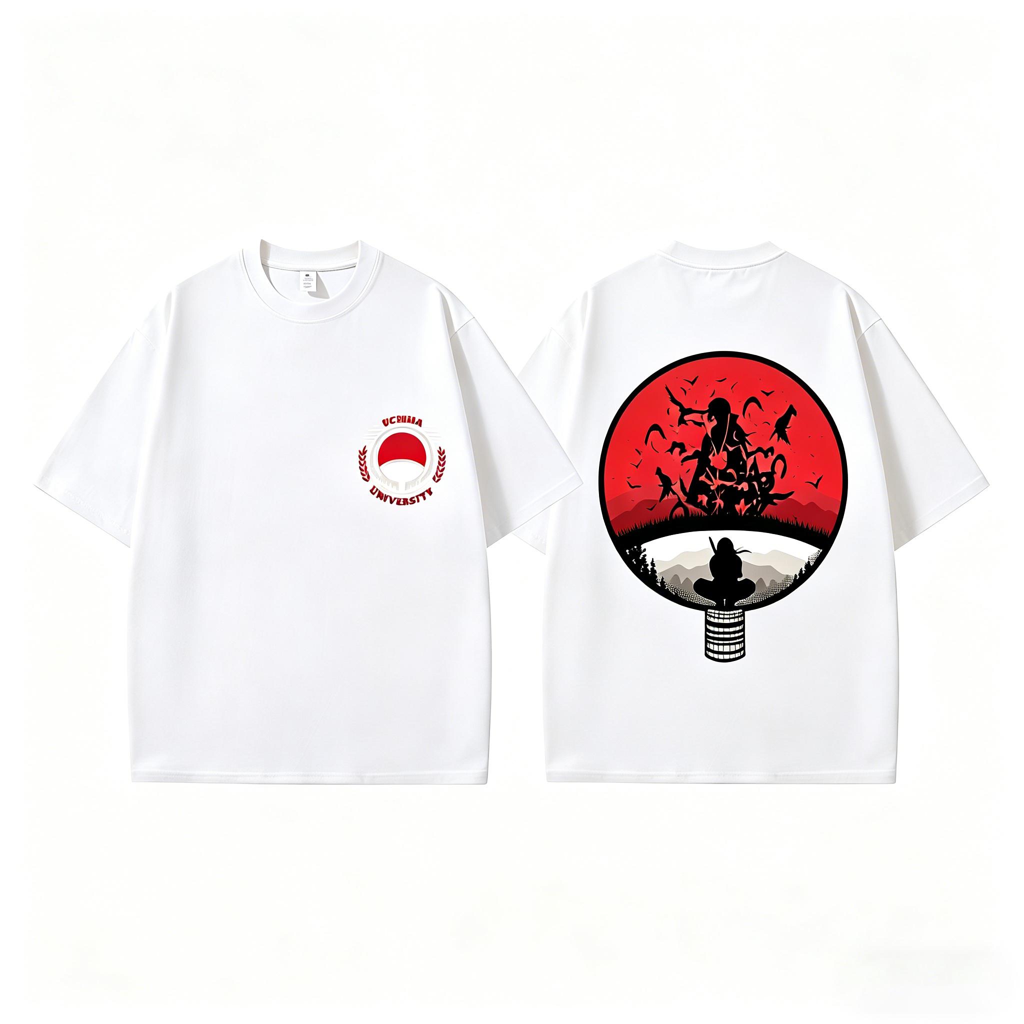 

New Summer Arrival Naruto Shippuden Kakashi Hatake Printed Pure Cotton TShirt Unisex Casual LooseFit and Stylish S