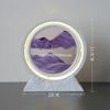 Sandscape Moving Sand Art Picture Quicksand Table Lamp Liquid Hourglass Dynamic Flowing Sand Painting Night Light Home Decor