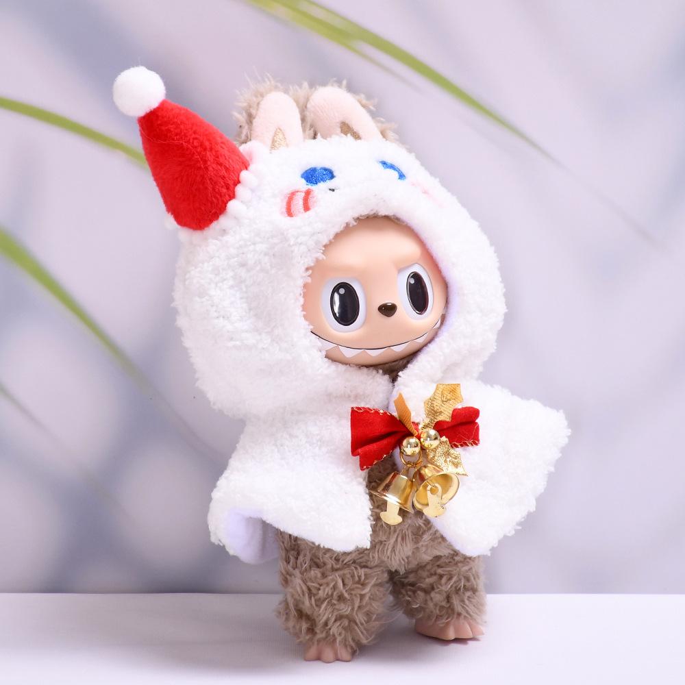Only Clothes, First and Second Generation, Lambcloth Clothes, Christmas Reindeer, Snowman Keychain Decoration, Labubu Clothing, Cute Doll Clothes