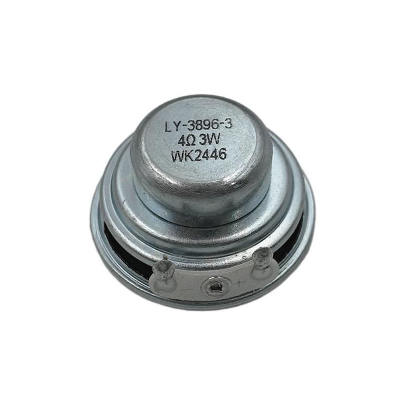 33mm 4Ohm 3W Round Rubber Edges Speaker Driver With Two Magnets Structure And Aluminum Concave Diaphragm