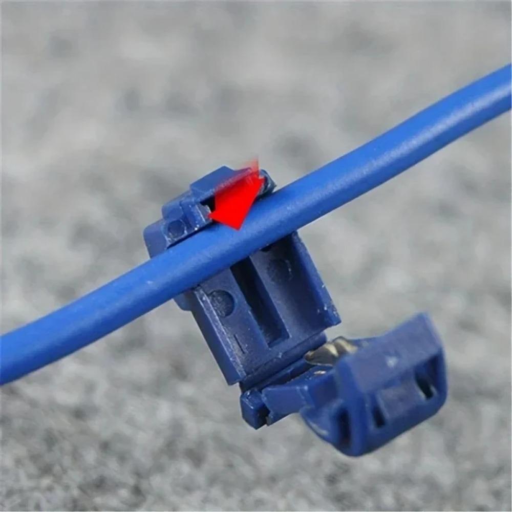 20 Pairs Of Quick Cable Connectors With Snap Lock Connection Terminals For Crimping And Non Stripping Quick Connection Terminals