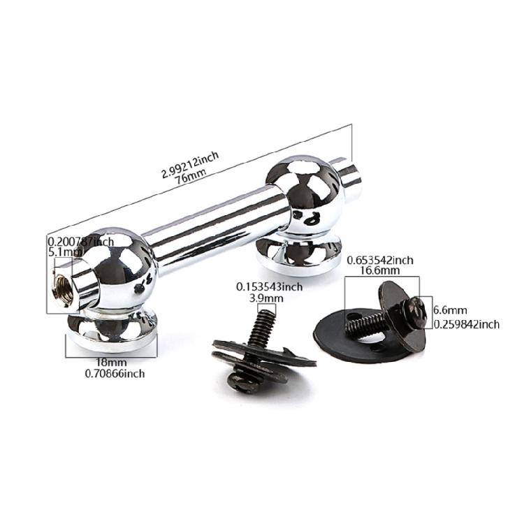 Metal Two Side Snare Drum Lugs Double End Drum Lug for Snare Drum Parts