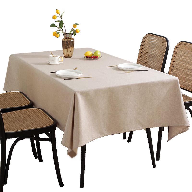 Xingongpai Cotton Linen Tablecloth and Runner Set