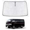 New Hiace 200 Series Wide Body Sunshade HAICE Wide Windshield Sunshade Car Shade Shade Curtain UV Protection Sunshade Blackout Heat Insulation UV