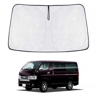 New Hiace 200 Series Widebody HAICE Windshield Car Shade UV Car Privacy Custom Part Sunshade, Wide, Vehicle-Specific Sunshade, Shade, Curtain,