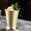 400ml Julep Cups Stainless Steel Drinking Glasses Vintage Metal Cocktail Cup for Derby Party Supplies Home Restaurant Outdoors Camping