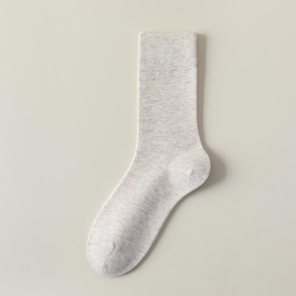 Seamless Crew Winter Pure Color Warm Breathable Thermo Anti-Bacterial Quick Dry Silk Knitted Cashmere Merino Wool Women Socks