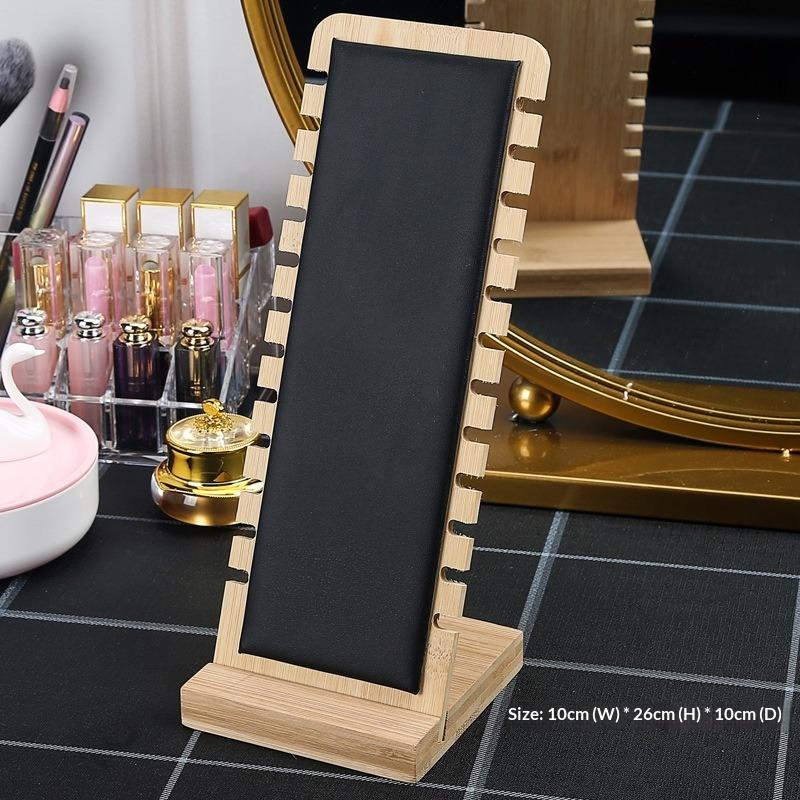 Simple Necklace Display Stand Jewelry Props Necklace Hanger Pendant Jewelry Display Stand Solid Wood Jewelry Stand