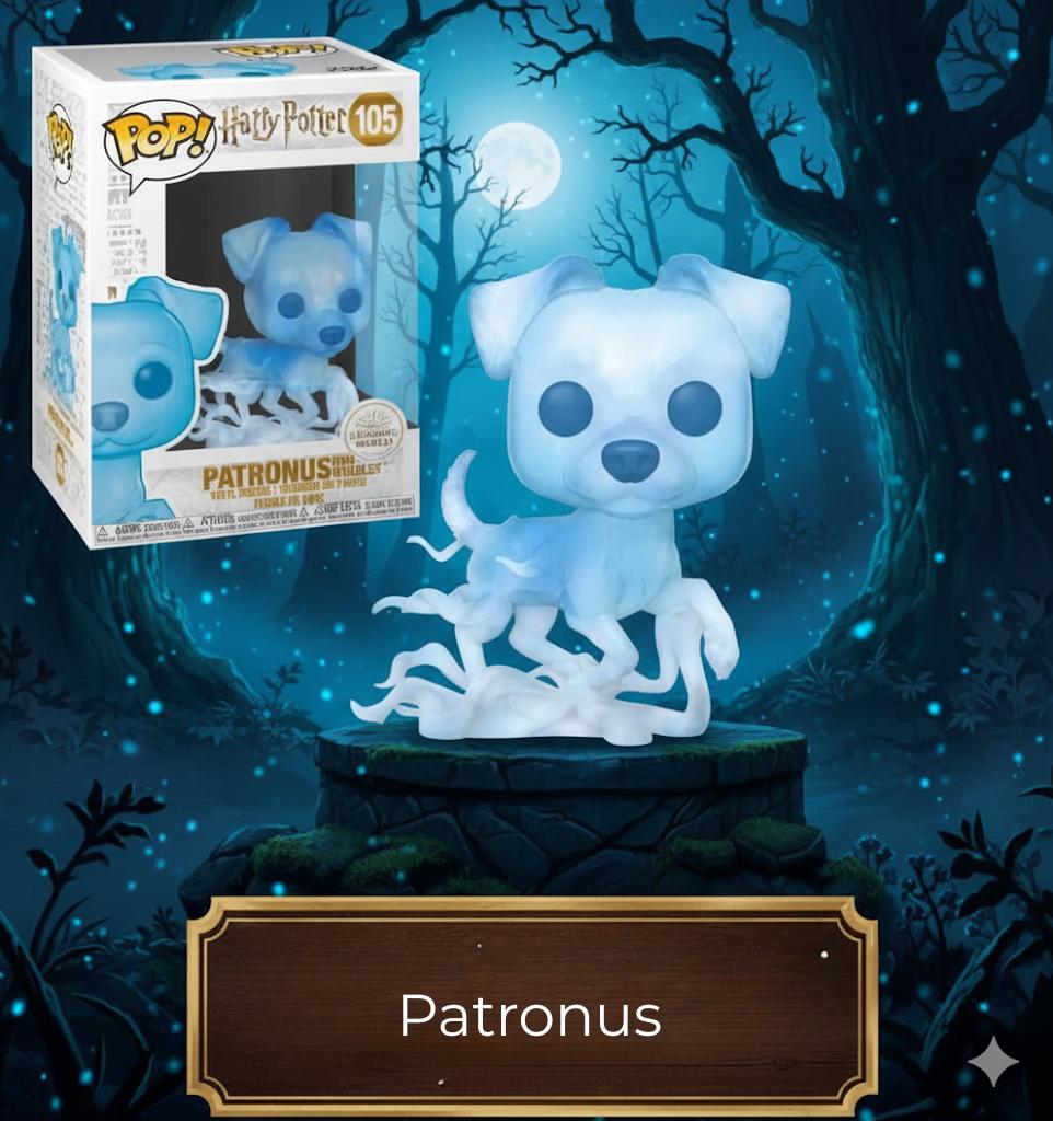 

Фігурка Pop Harry Potter Гаррі Поттер Patronus Ron Weasley Патронус Рона Візлі Поп 10 см № 105 10 синій