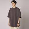 IELGY Solid Color Loose Short-sleeved T-shirt Base Men