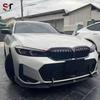 BMW 3 Series G20/G28 Carbon Fiber Front Lip Spoiler & Bumper Diffuser - AD Style