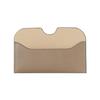 Acne Studios Printed Color Block Leather Card Holder Unisex Accessories Brown CG0155