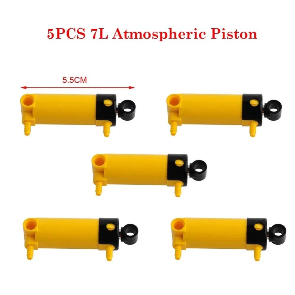 MOC Technical Hose Air Pump Tank Push Rod Putter Switch Piston Compatible With legoeds Pneumatic Parts 9641 42043 47225 61904