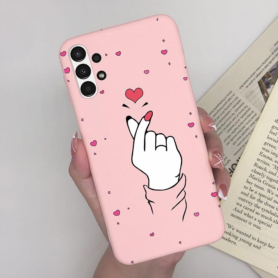For Samsung Galaxy A13 Phone Case SM-A135F Cute Bumper Cartoon Silicone Soft Funda Cover For Samsung A 13 GalaxyA13 Coque Capa