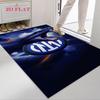 Inter Milan Logo Carpet Rug for Living Room Bedroom Home Sofa Decoration,Kids Play Nonslip Floor Mat