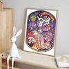 Diamond Painting 5D Cartoon Glass Digital Painting DIY Handmade Home Decor Holiday Gift Birthday Gift