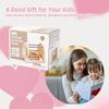 Montessori Holz-Rollentrommel-Set - Bunte Lernspielzeuge mit Puzzlekugeln für frühe Musik & Koordination, Ideale Geschenke