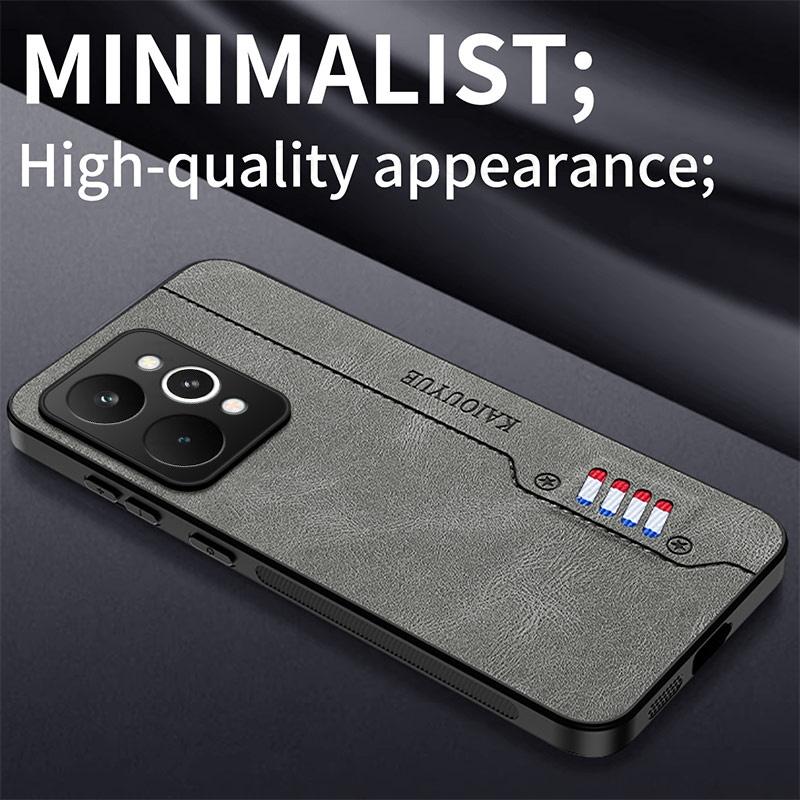 For Realme 15 Pro 5G Luxury Nappa Leather Phone Case For Realme 15 5G Soft Silicone Phone Bumper Cover For Oppo Realme 15 Pro 5G