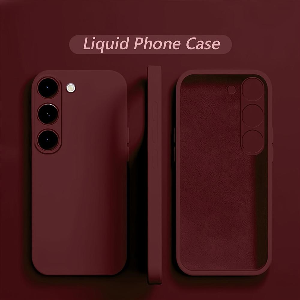 Originale weiche Handyhülle für Samsung Galaxy S26 S25 S24 S23 S 26 25 Ultra Plus S26Ultra Hüllen Flüssigsilikon Stoßfeste Abdeckung Galaxy S24+