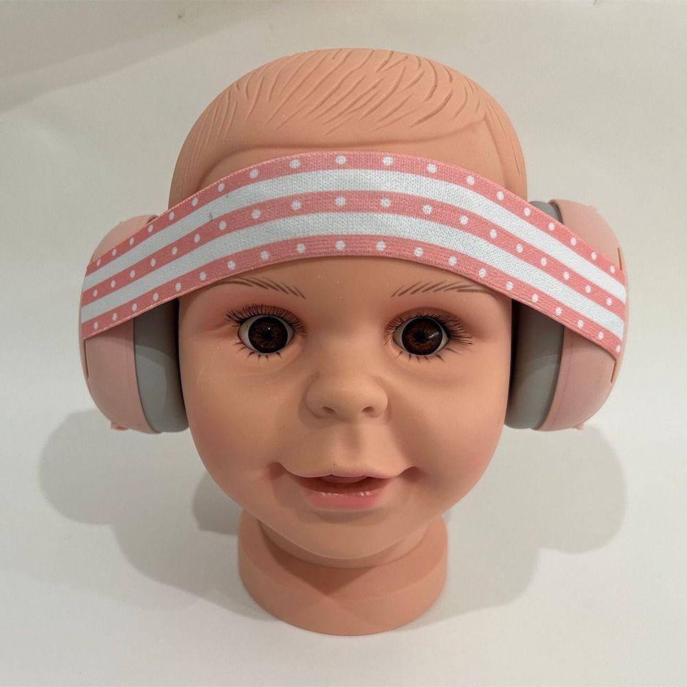 2 in 1 Baby Ear Muffs Lightweight Noise Cancelling Muffler Noise-Reducing Earmuffs  Airplane Use