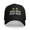 New Baseball Caps Make Spain Great Again Wear For Men Women Trucker Cap Casual Snapback Cap Adjustable Fit