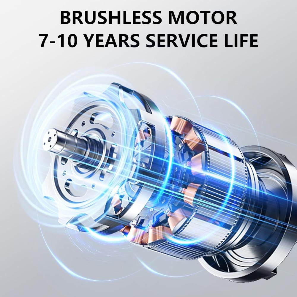 Handheld Vacuum,Car Vacuum Cleaner,4-in-1 20000PA High Power Portable Rechargeable Vacuum Cleaner with Brushless Motor, Small Ha