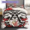 Athletic Club logo  Pattern Bedding Quilt Set Quilt Cover Pillowcase Home Decoration Birthday Gift (1 * duvet cover + 2 * pillowcase, without core)