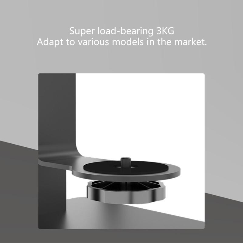 Adjustable Projector Ceiling Mount Holder Stand 360 Degree Rotation Desktop Bracket for Home and Office Projectors