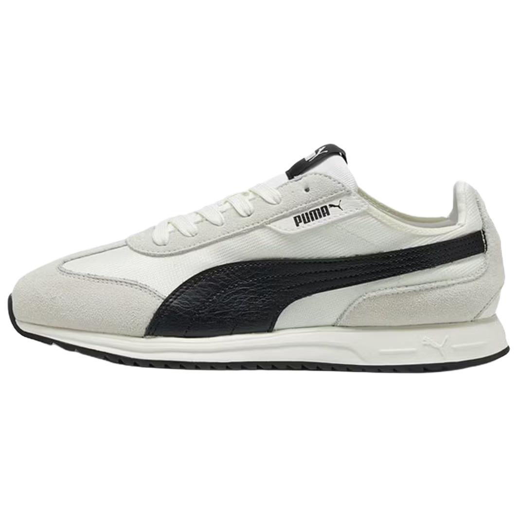 

Puma Softride St I-Win Comfortable Fit Shock Absorption Low-Top Lifestyle Shoes Unisex sneakers Warm-White Black 406172-01