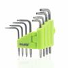 Torx Screwdriver T6 T8 T9 T10 T5 Hexagonal Star Screwdriver with Magnet Hex Lobe Torx Wrench Set L Type Compatible with Tamper-proof Screws Set of 8 P