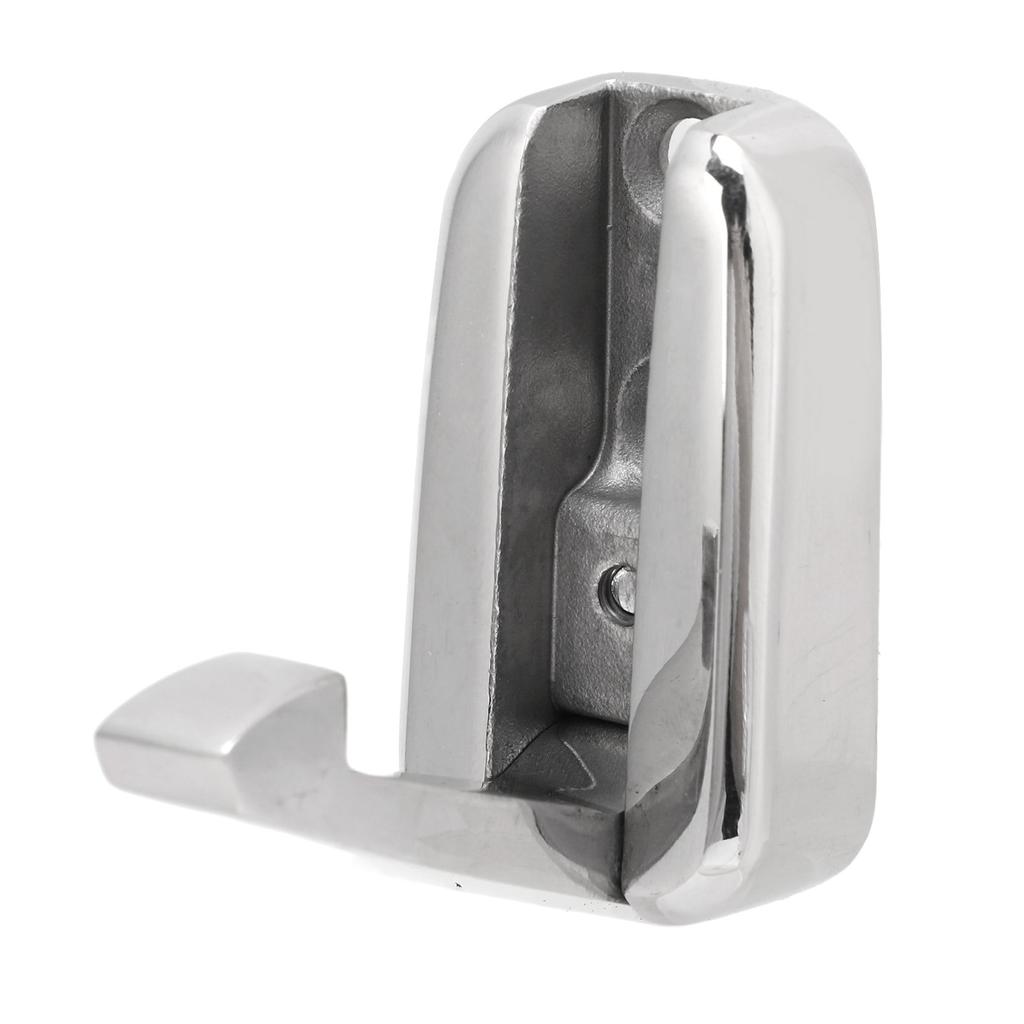 Klappbare Mantelhaken 13lb Traglast 2 x 1,14in Platzsparend Edelstahl Klappbarer Huthaken für