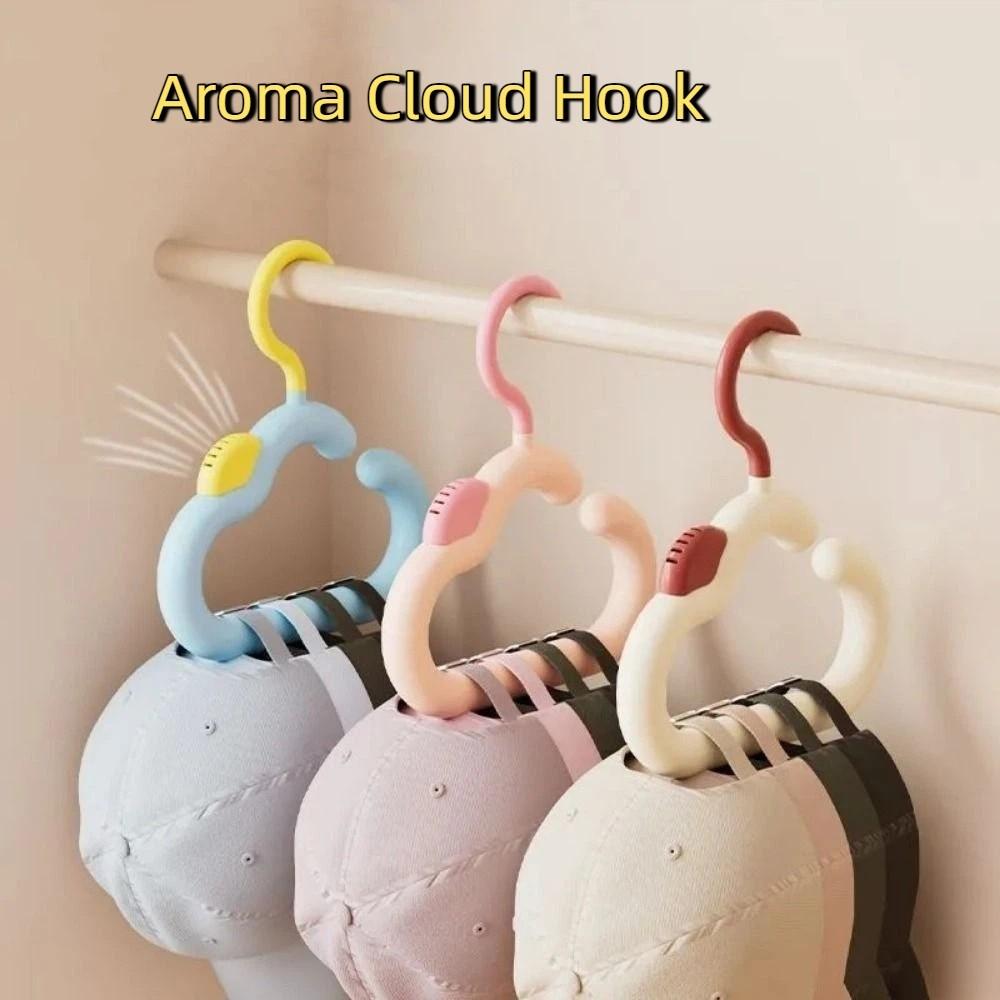 2PCS Dopamine Scarf Tie Hanger Colorful Bag Hanging Rack Space Saving Hat Storage Hanger Home Use