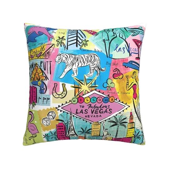 Nordic Graffiti Cushion Cover, Linen Pillow Cover, Sofa Cushion Cover Decoration 40x40 45x45 50x50 60x60, Can Be Customized