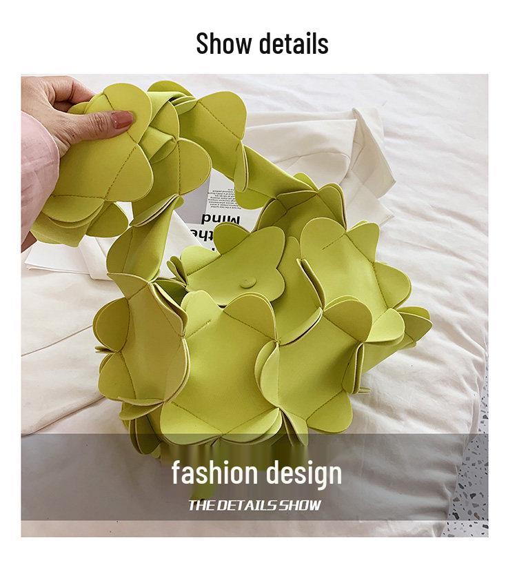 Sac à Bandoulière Unique Patchwork Floral Texturé - Mode Décontractée Femme Été 2025
